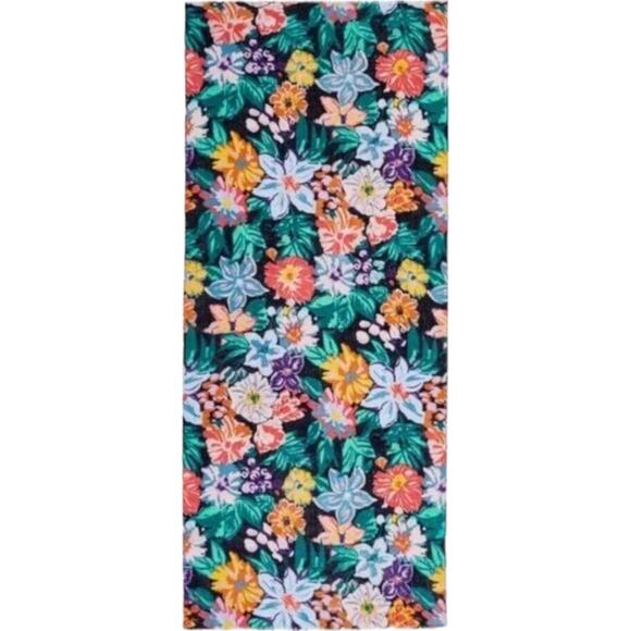 Lot 3 Vera Bradley Floral Soft Fringe Scarf, 30"x 72" - Picture 4 of 6